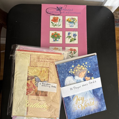 Lot of 28 Random Greeting Cards with Envelopes