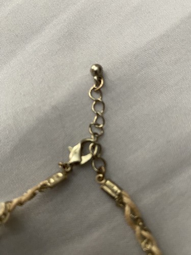 Young Girls Rope and Chain Bracelet with 6 Pearls 7.5" - photo 3
