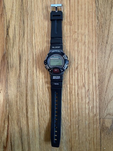 Armitron Watch Mens Black Instalite 165 All Sport Water Resistan - photo 3