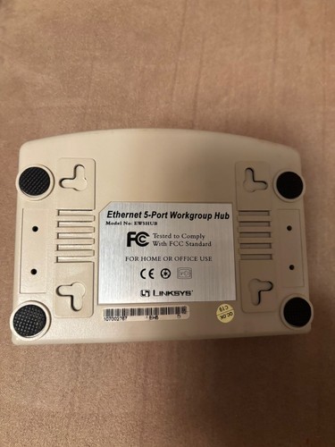 Linksys EW5HUB Ethernet 5-Port Workgroup HUB - no Power Cord - photo 2