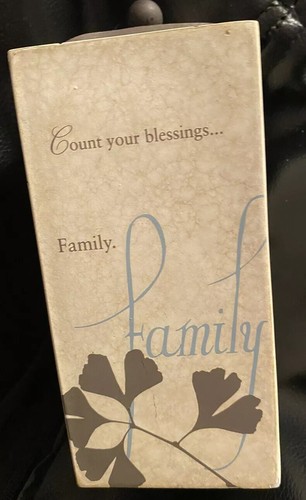 Votive candle decor - Family/Friends/Love/Home Butterfly 6”H