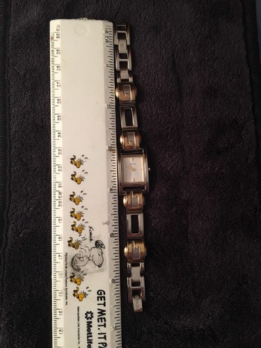 Guess Watch-Silver & Gold tone Woman's G-link band - G66365L - photo 2