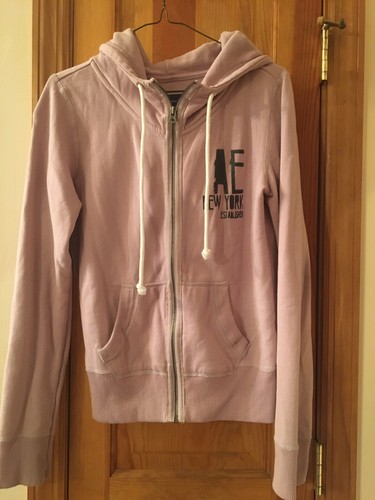 AMERICAN EAGLE Full Zip Long Sleeve Hoodie Sweatshirt - Women's