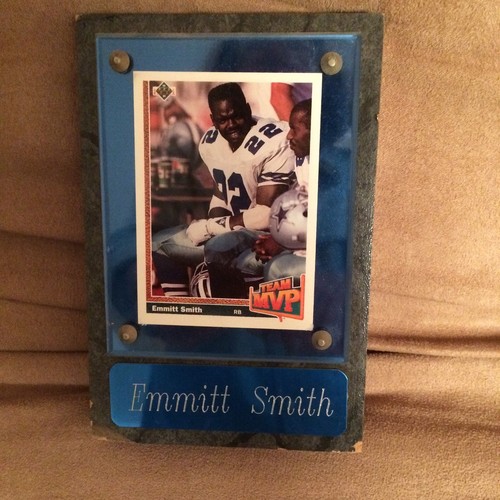 1991 Upper Deck Team MVP Emmitt Smith Football Card