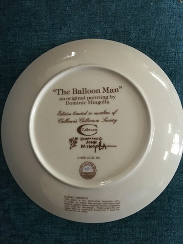 The Balloon Man by Dominic Mingolla Limited Edition (1979) - photo 2