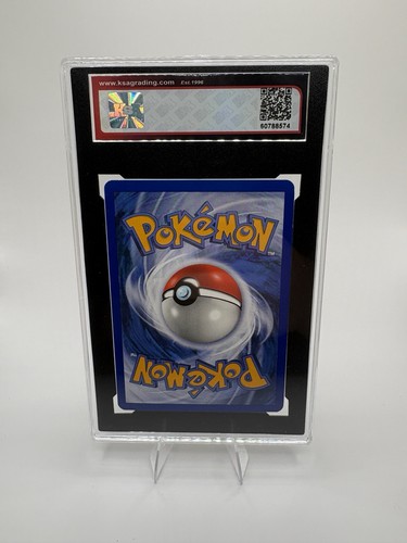2001 Pokemon Entei #34 Black Star Promo Reverse Holo KSA 7.5 - photo 2