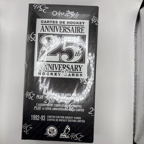 Factory-sealed 1992-93 O-Pee-Chee 25th Anniversary Hockey Set