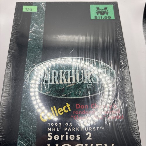 1992-93 Parkhurst Series 2 NHL Hockey Factory Sealed Box - photo 4