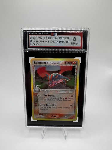 2005 Pokemon Salamence Delta Species #14/113 Holo KSA 8 NMM