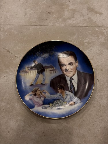 1987 James Cagney Collector Plate Glenice Celebrity Impressions