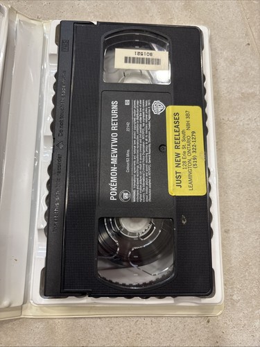 Pokemon VHS Lot of 3 The First Movie Pokemon 2000 Mewtwo Returns - photo 3