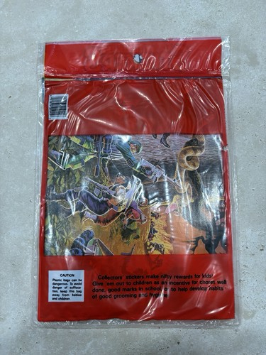 Vintage G.I. Joe Sticker Starter Set w Album Sealed - photo 2