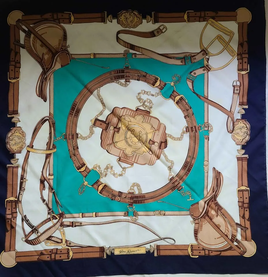 Vintage scarf by Jim Renoir image indicator(4)