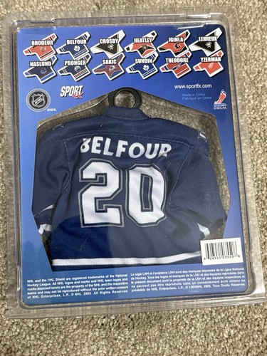 Ed Belfour Toronto Maple Leafs NHL Super Star Micro Jersey - photo 2