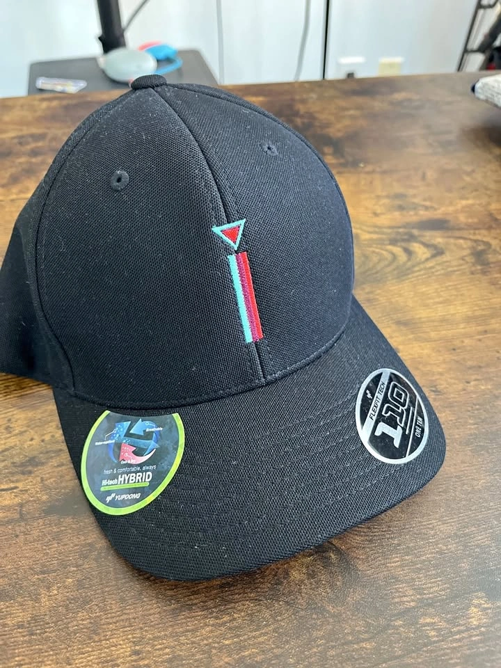 Flexfit 110 One Ten Cap - Black, Brand New (Stickers On)