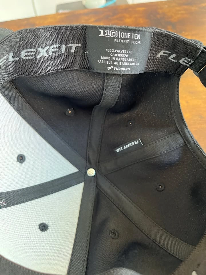 Flexfit 110 One Ten Cap - Black, Brand New (Stickers On) - photo 2