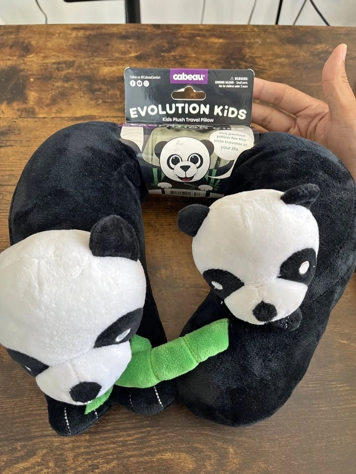 Cabeau Evolution Kids Travel Pillow - Panda (Brand New with Tags