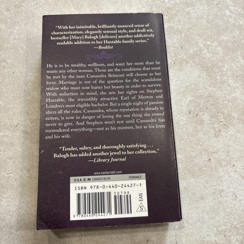 Seducing An Angel - Mary Balogh (2010, Paperback) - photo 2