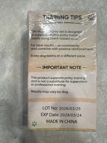 Dog Potty Training Spray Set Here + Not Here 2 x 100mL - photo 2