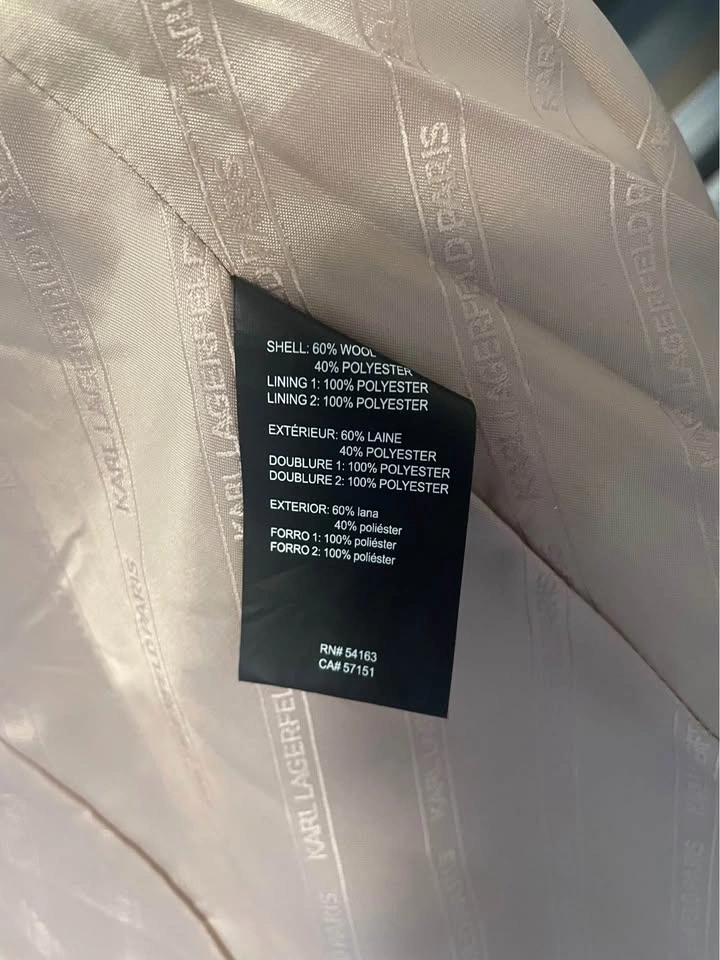 Karl Lagerfeld Trench Coat XS - photo 5