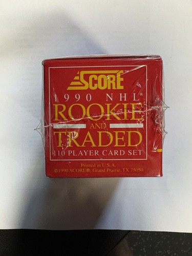 1990 Score NHL Rookie & Traded 110 Card Complete Set - photo 2