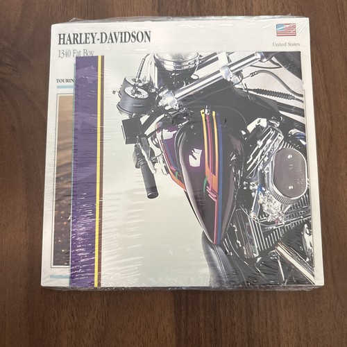 Vintage Motorcycle Cards Harley Davidson Fat Boy BMW K1 Set