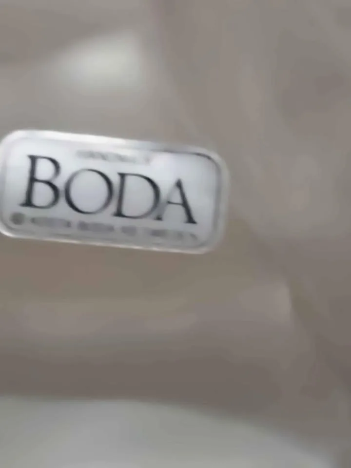 1970s Kosta Boda Art Glass Bud Vase 6" image indicator(2)