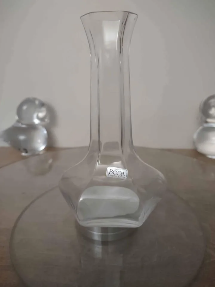 1970s Kosta Boda Art Glass Bud Vase 6" image indicator(5)