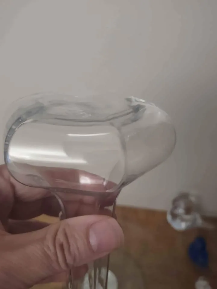 1970s Kosta Boda Art Glass Bud Vase 6" image indicator(9)