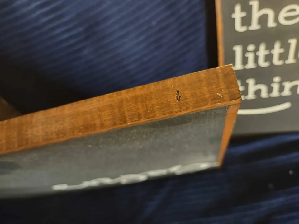 Enjoy the Little Things Pair Blackboard Wooden Signs image indicator(4)