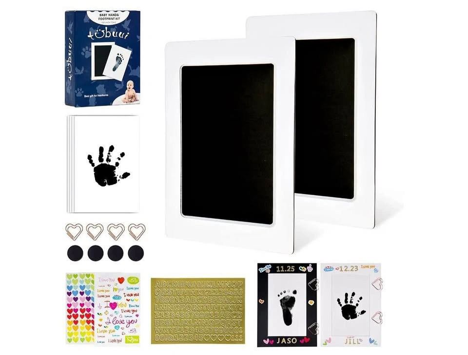 NEW Baby handprint & footprint inkless kit- giftable.