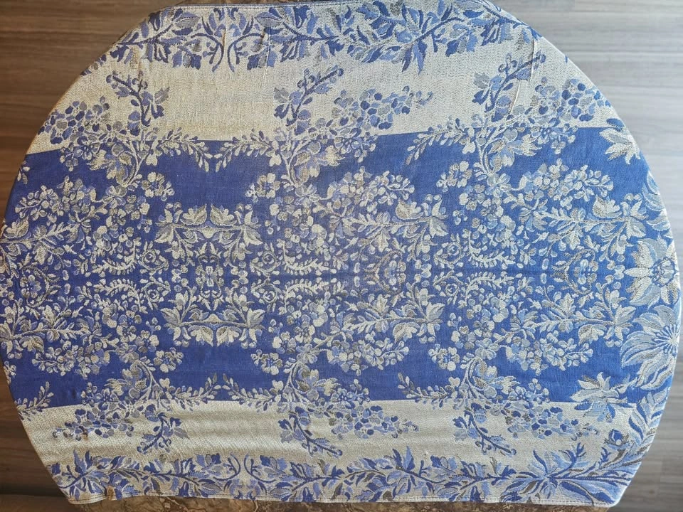 $18 OBO Blue & silver Pashmina scarf - photo 2