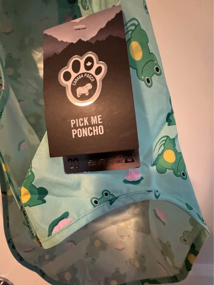 Canada Pooch Pick Me Poncho (NWT - Size 20) - photo 5