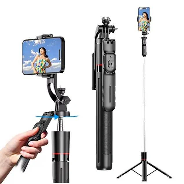 Auto-Opening Tripod Selfie Stick for Smartphones