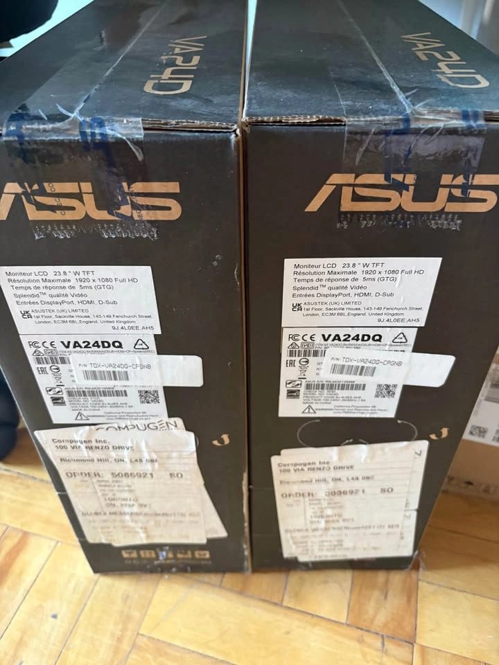 2 Brand new monitors never used (VA24DQ) - photo 2