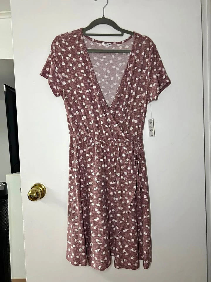 Ardene Floral Wrap Dress