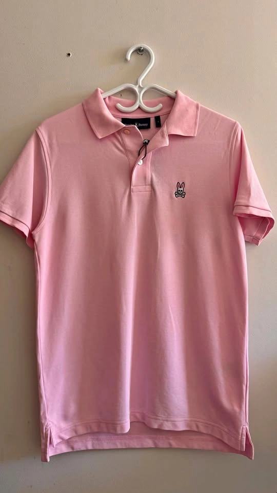 Psycho Bunny Classic Polo Shirt Pink