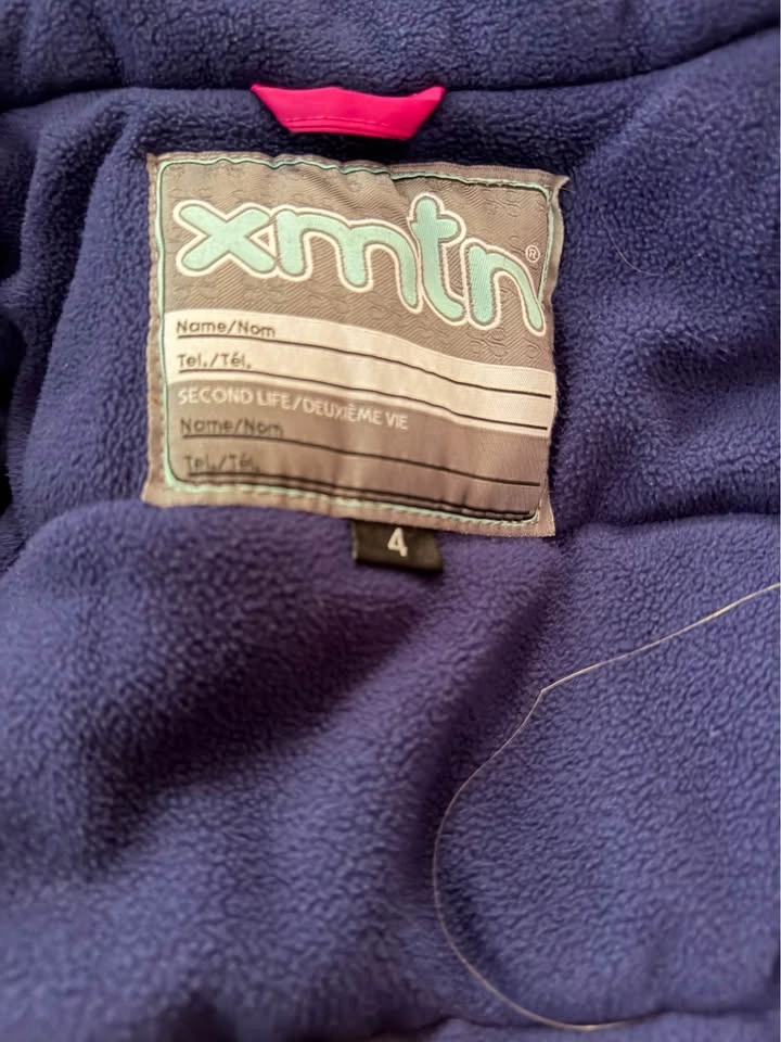 Kids Snowsuit – Jacket & Snow Pants – Size 4 - photo 2