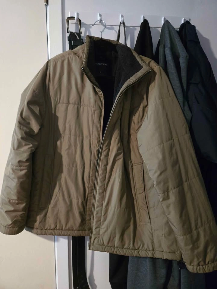 Nautica Quilted Fleece-Lined Jacket for Men - photo 3