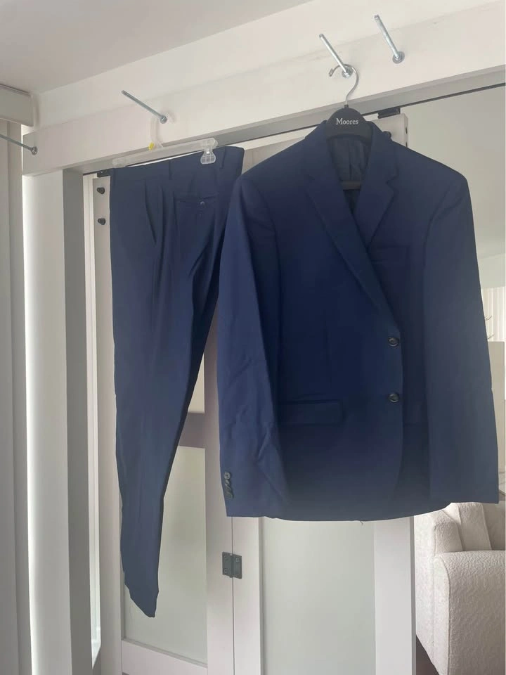 Royal Blue Joseph Abboud JOE Skinny Fit Suit (2-Piece) | 42R - photo 2