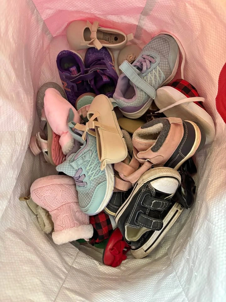 Assorted baby and toddler shoes