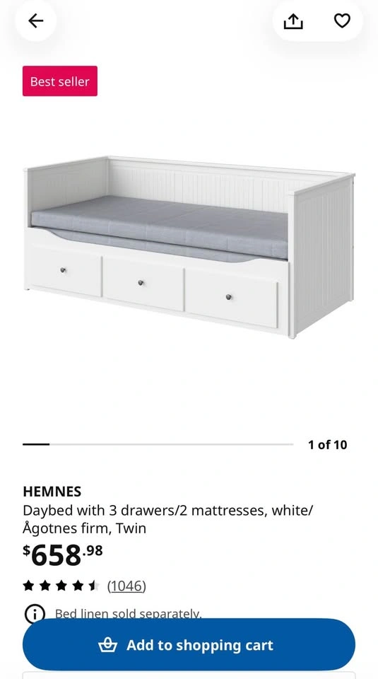 Ikea Daybed Hemnes - photo 4