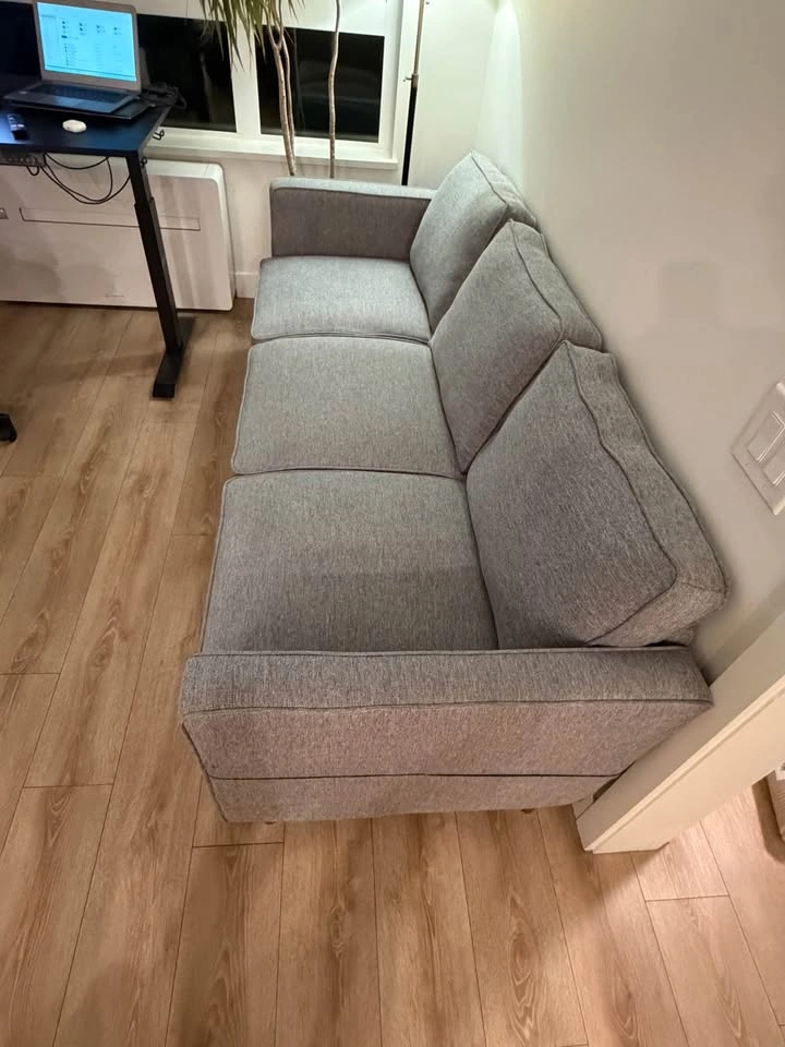 Hana 78" Square Arm Sofa - photo 2