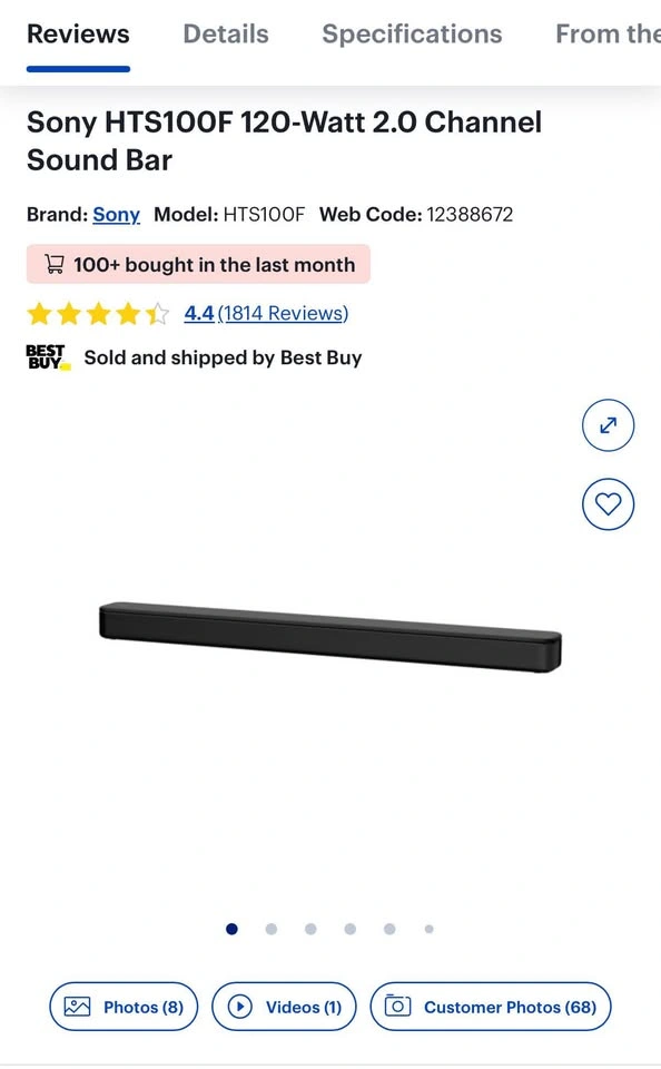 Sony Soundbar - photo 2