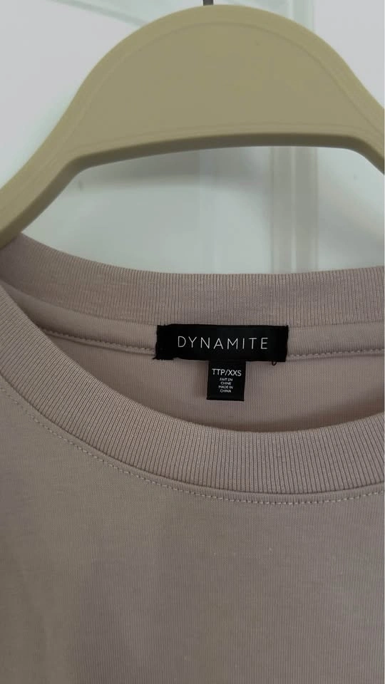 Dynamite Elastic Waist Crop Top Size XXS - photo 2