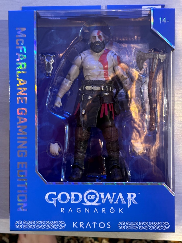 McFarlane toys kratos god of war ragnarok