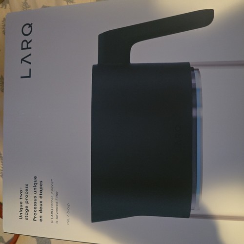 LARQ Monaco Blue PureVis Water Pitcher 1.9L w/5 Advanced Filters