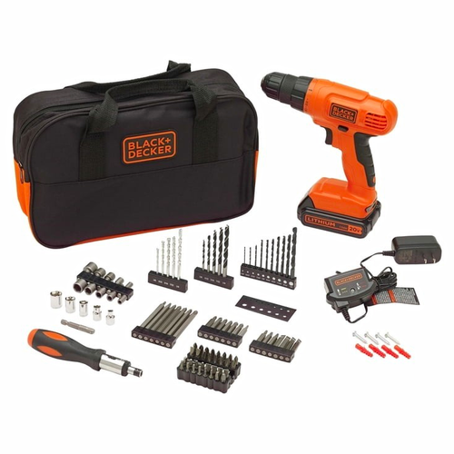 BLACK+DECKER 20V MAX Cordless Drill Driver & 100-Piece Kit