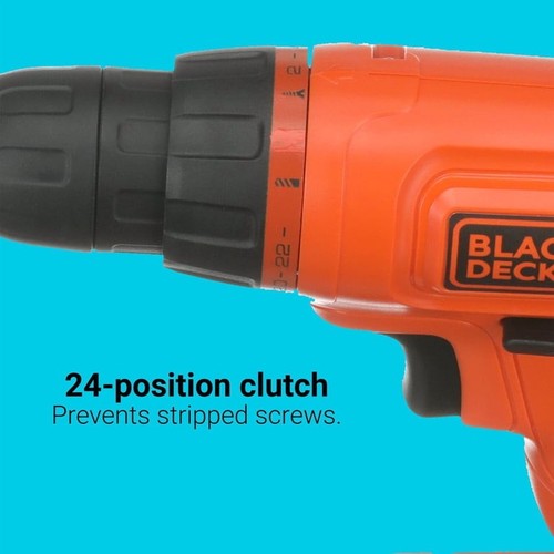 BLACK+DECKER 20V MAX Cordless Drill Driver & 100-Piece Kit - photo 3