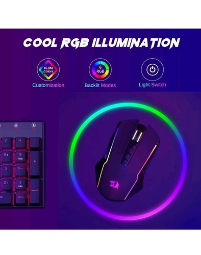 Redragon NIX Pro M914P-RGB-KS Gaming Mouse 24000 DPI 9Btn - photo 4